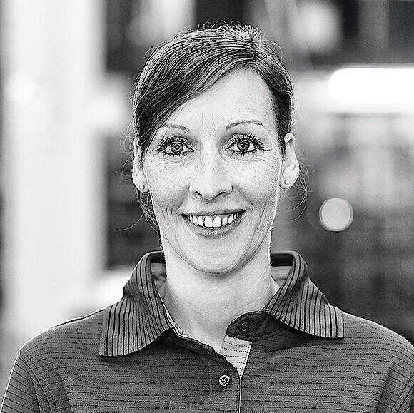 Portrait of a production employee.